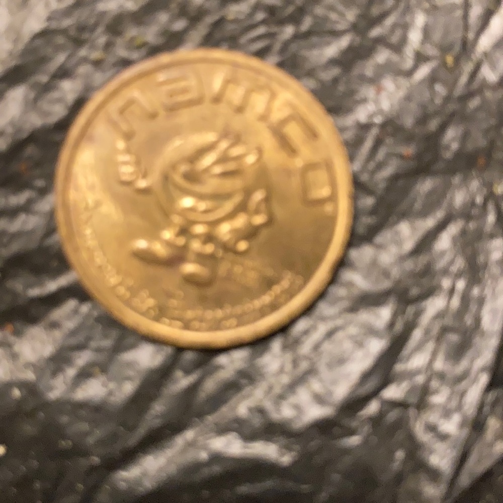 Namco vintage Pac-Man token coin